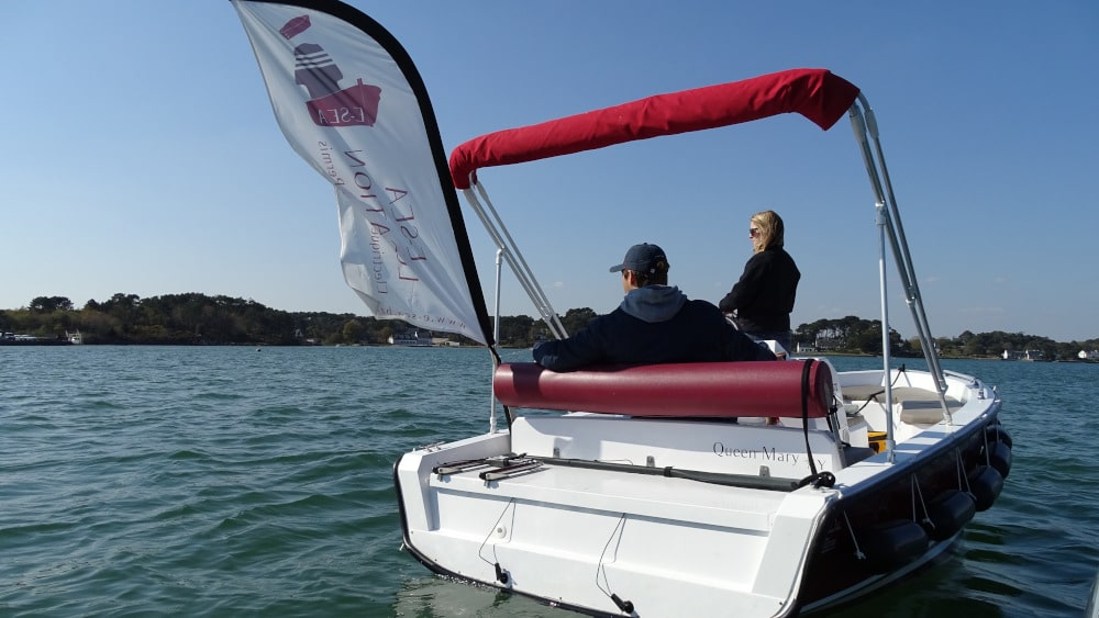 Ballade romantique sur un bateau E-SEA